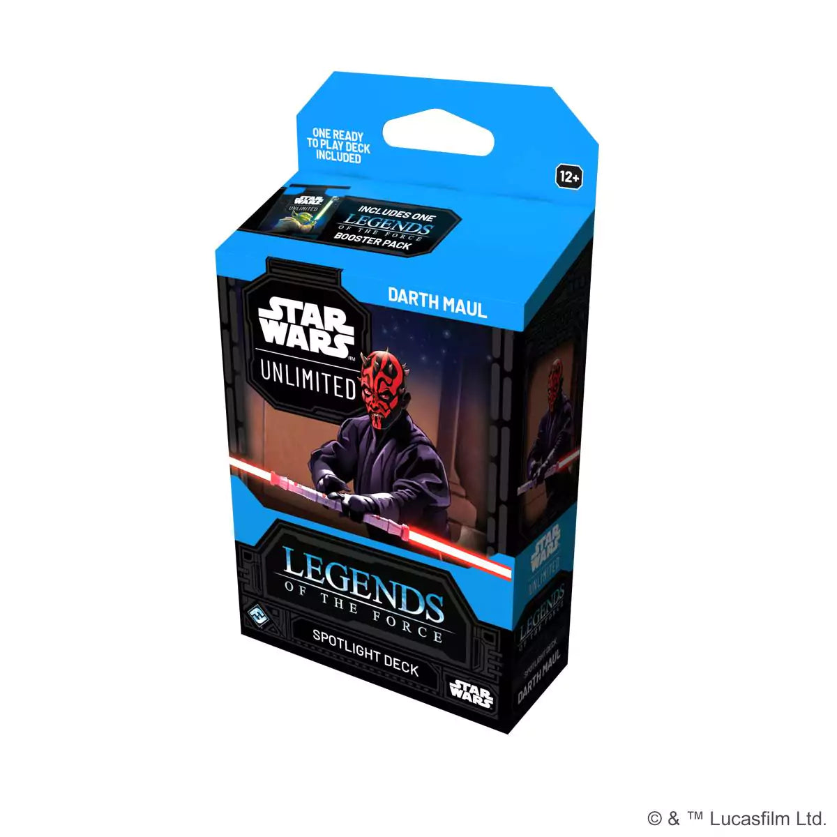 STAR WARS: UNLIMITED LEGENDS OF THE FORCE SPOTLIGHT-DECK EN