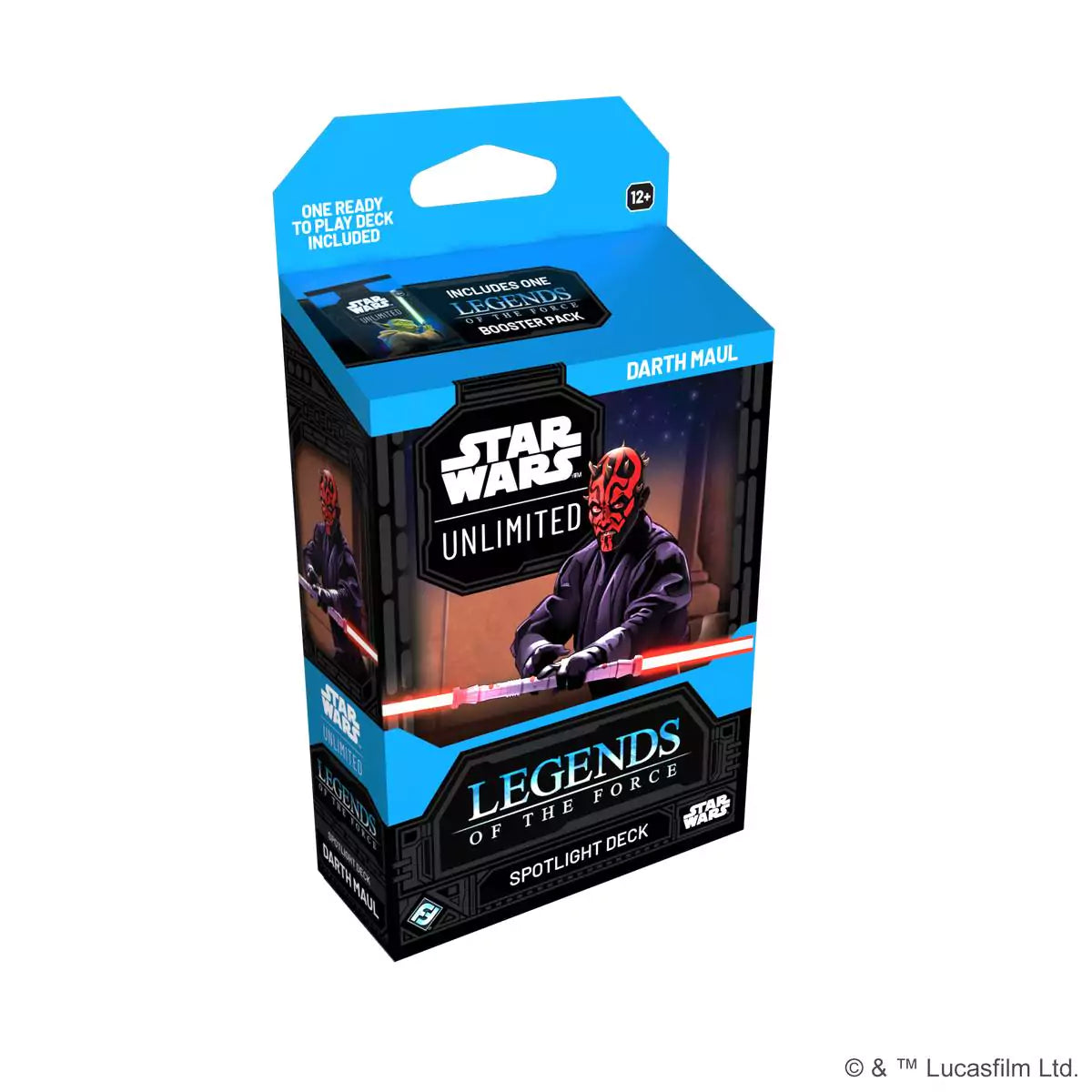 STAR WARS: UNLIMITED LEGENDS OF THE FORCE SPOTLIGHT-DECK EN