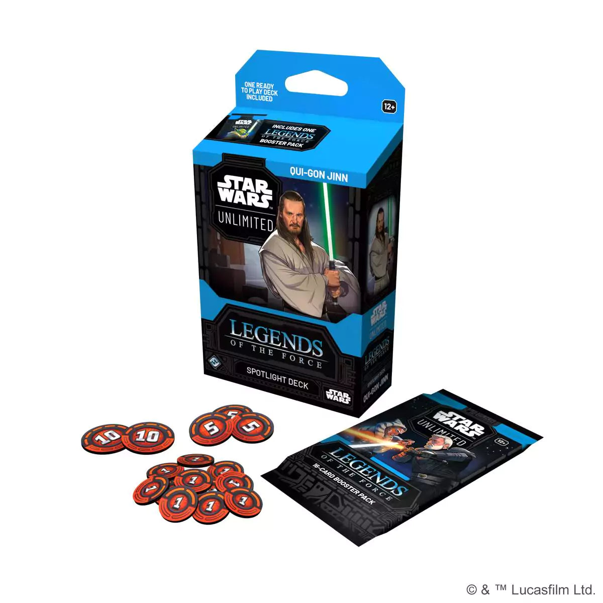 STAR WARS: UNLIMITED LEGENDS OF THE FORCE SPOTLIGHT-DECK EN