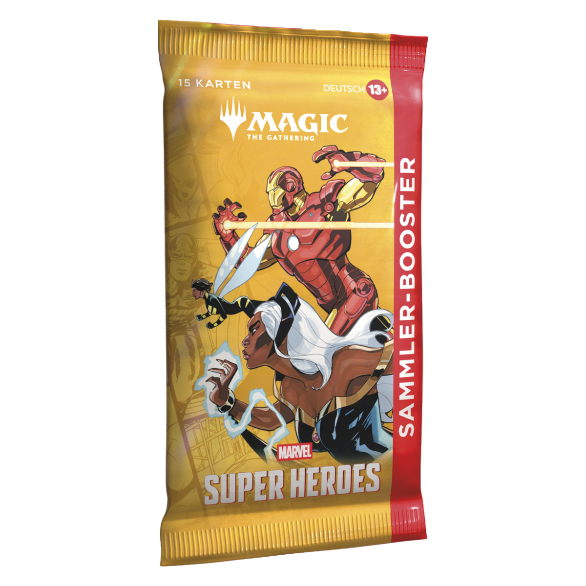 Magic: The Gathering | Marvel Super Heroes | Sammler-Booster & Display – DE – 1200×1200, transparenter Hintergrund