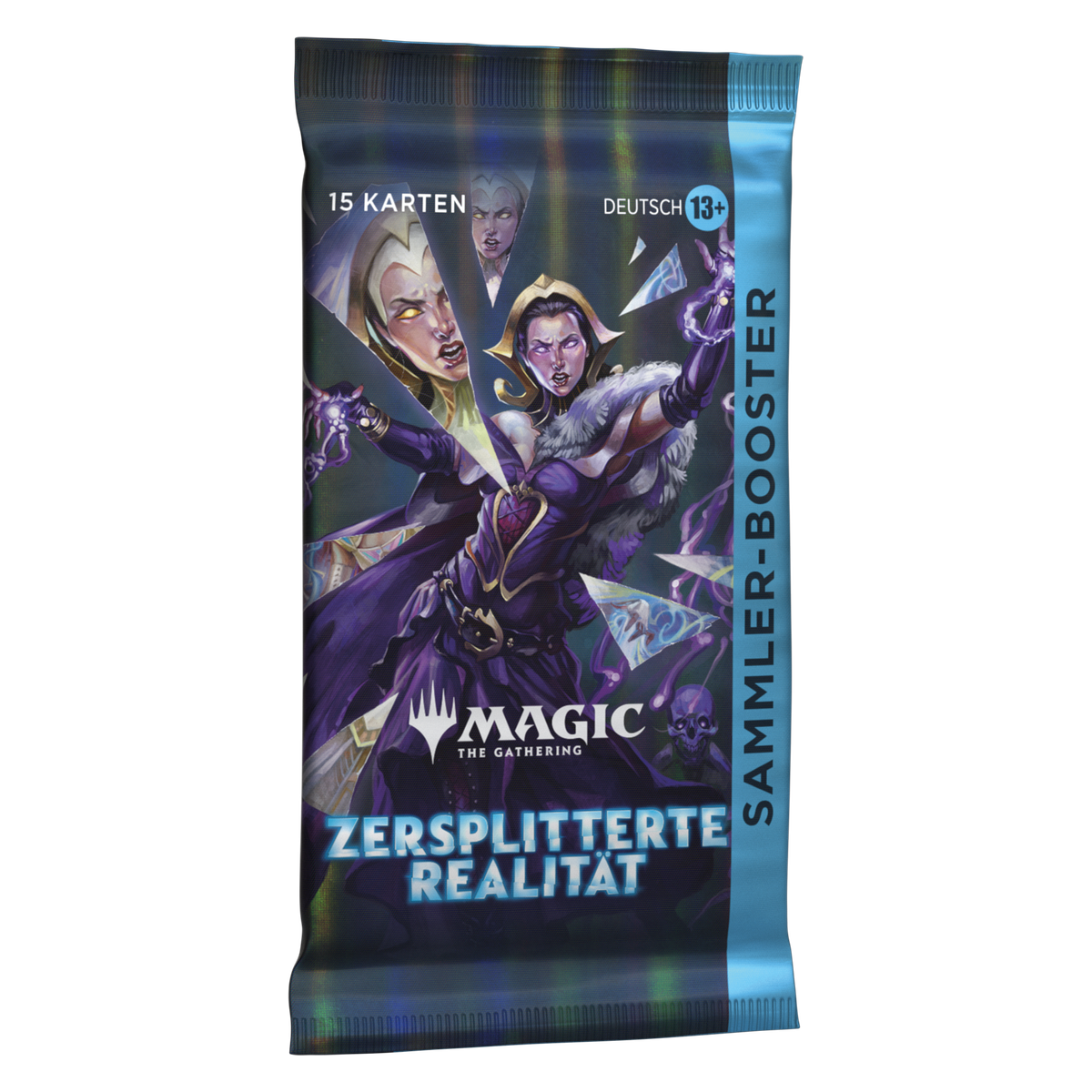 Magic: The Gathering – Zersplitterte Realität – Sammler-Booster & Display (DE) – 1200×1200, transparenter Hintergrund