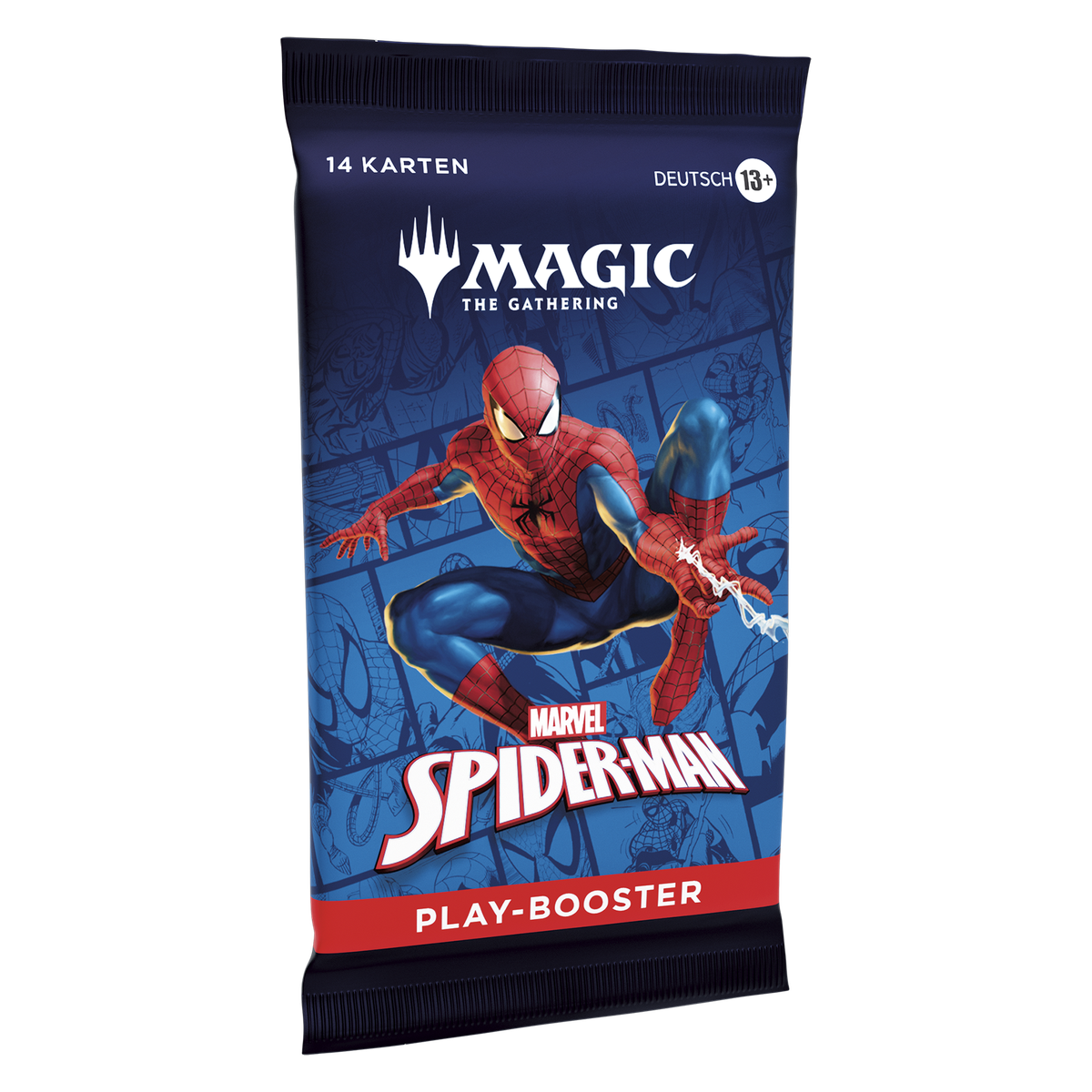 Magic: The Gathering – Marvel’s Spider-Man – Play-Booster (DE) – 1200×1200, transparenter Hintergrund