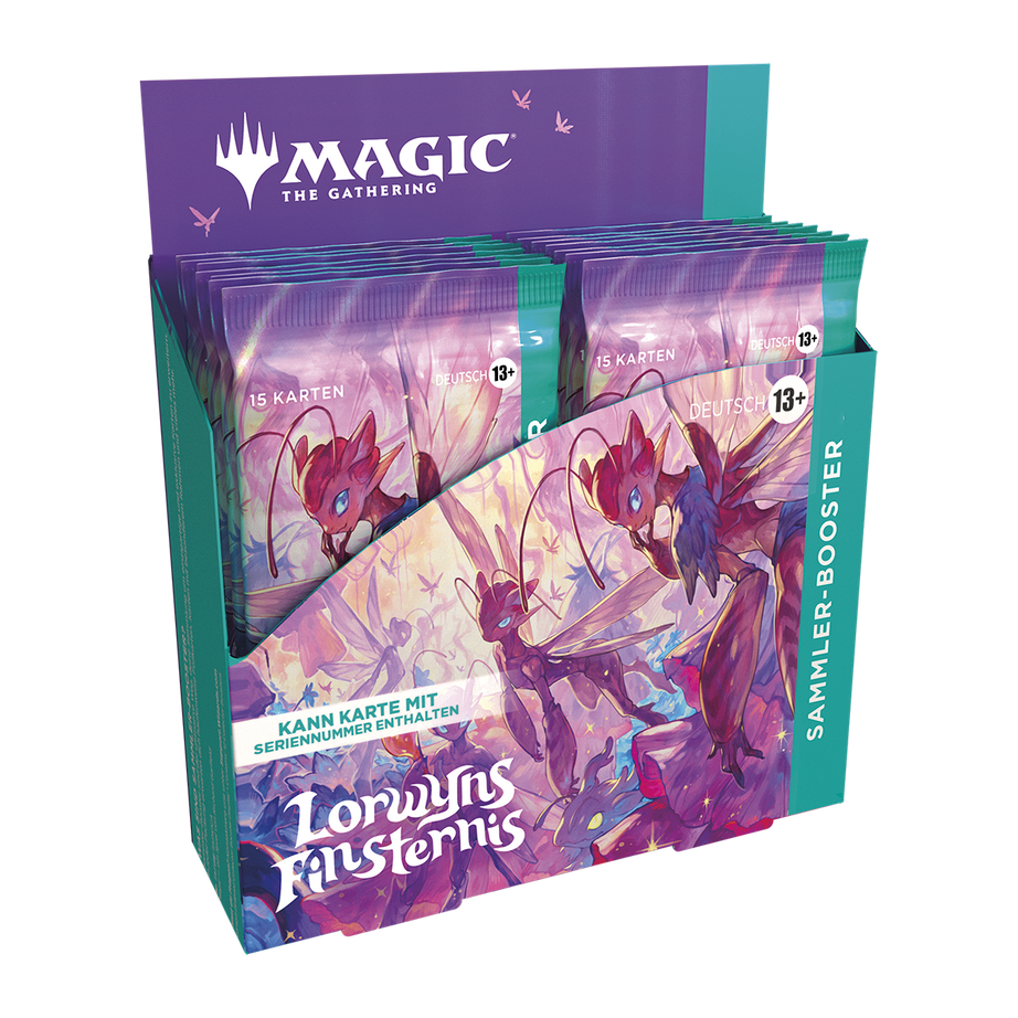Magic: The Gathering – Lorwyns Finsternis – Sammler-Booster (DE) – 1200×1200, transparenter Hintergrund