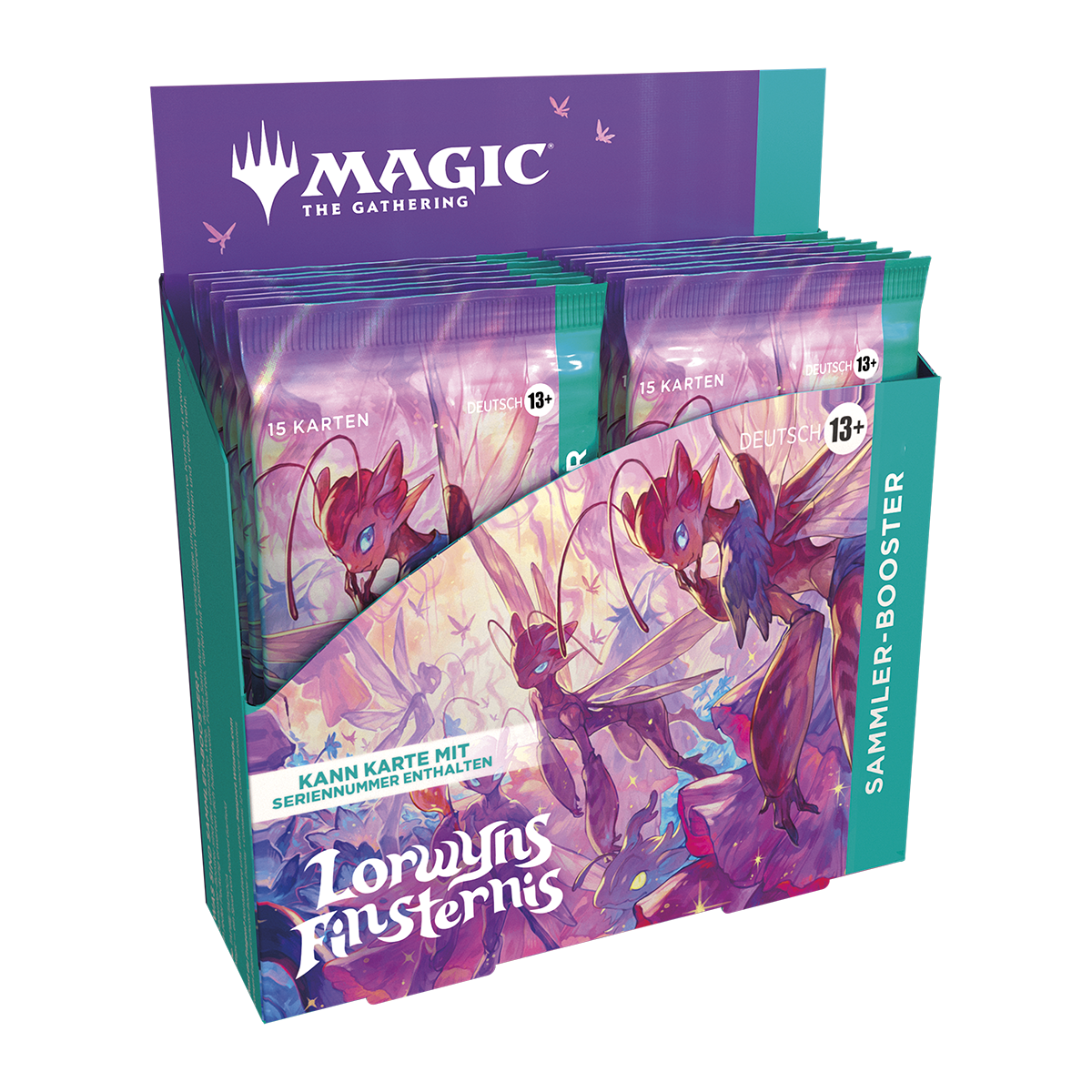 Magic: The Gathering – Lorwyns Finsternis – Sammler-Booster (DE) – 1200×1200, transparenter Hintergrund