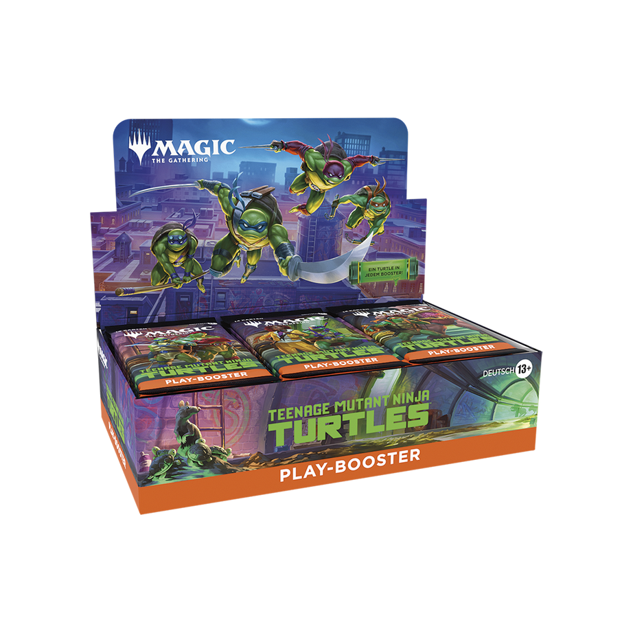Magic: The Gathering – Teenage Mutant Ninja Turtles – Play-Booster (DE) – 1200×1200, transparenter Hintergrund
