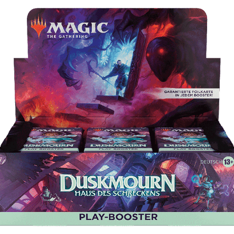 Magic: The Gathering – Duskmourn: Haus des Schreckens – Play Booster – Display, zusätzliche offizielle Ansicht 2 (Deutsch)