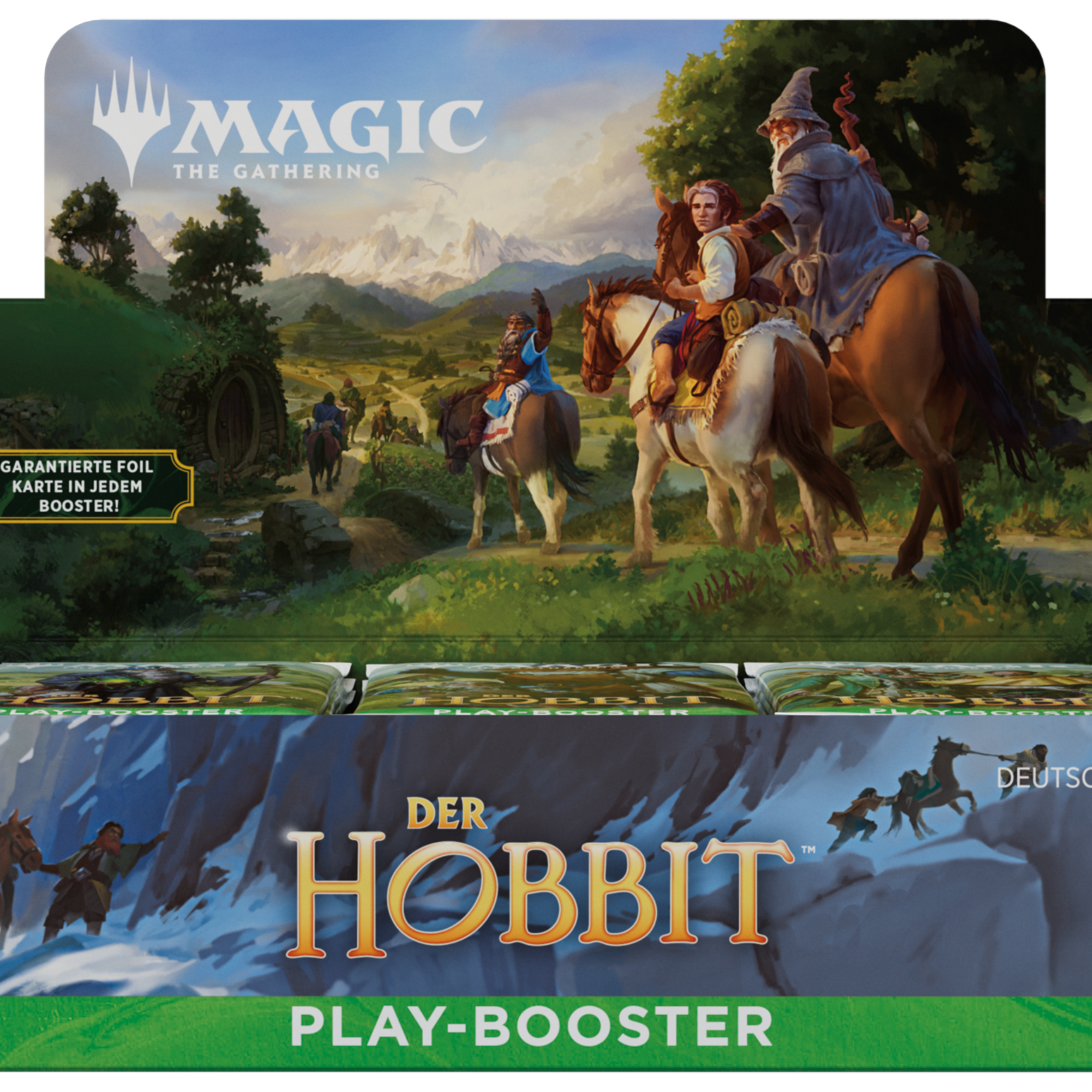 Magic: The Gathering – Der Hobbit – Display & Play-Booster (Deutsch) – Display, zusätzliche offizielle Ansicht 2 (Deutsch)