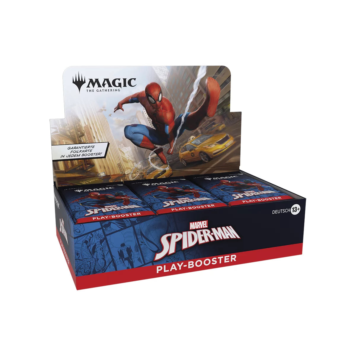 Magic The Gathering – Marvel's Spider-Man Play Booster Display (30 Booster) – Deutsch