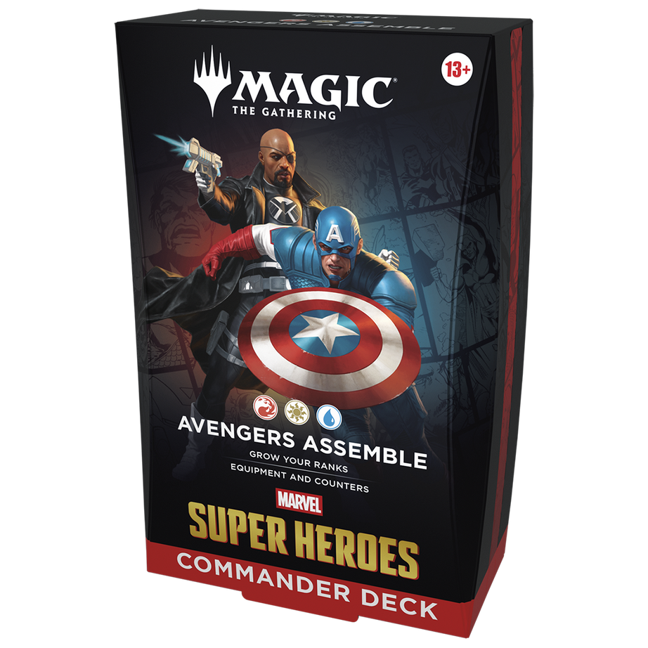 Magic Marvel Super Heroes Avengers Assemble Commander Deck Englisch