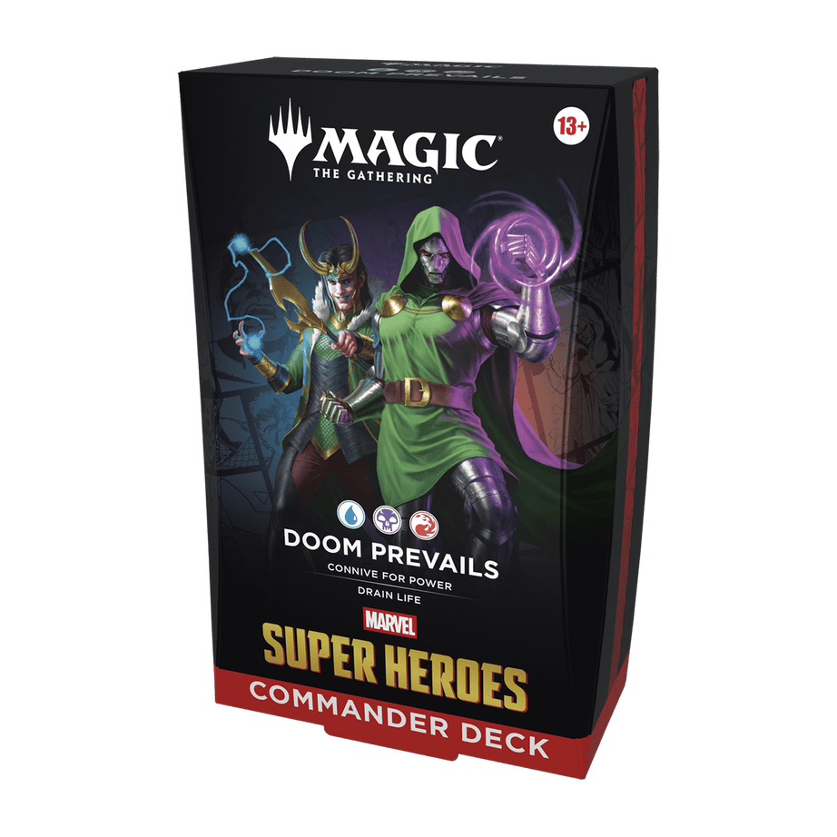 Magic Marvel Super Heroes Doom Prevails Commander Deck Englisch