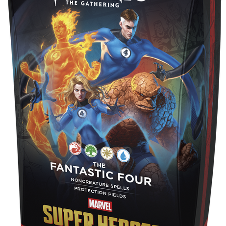 Magic Marvel Super Heroes The Fantastic Four Commander Deck Englisch
