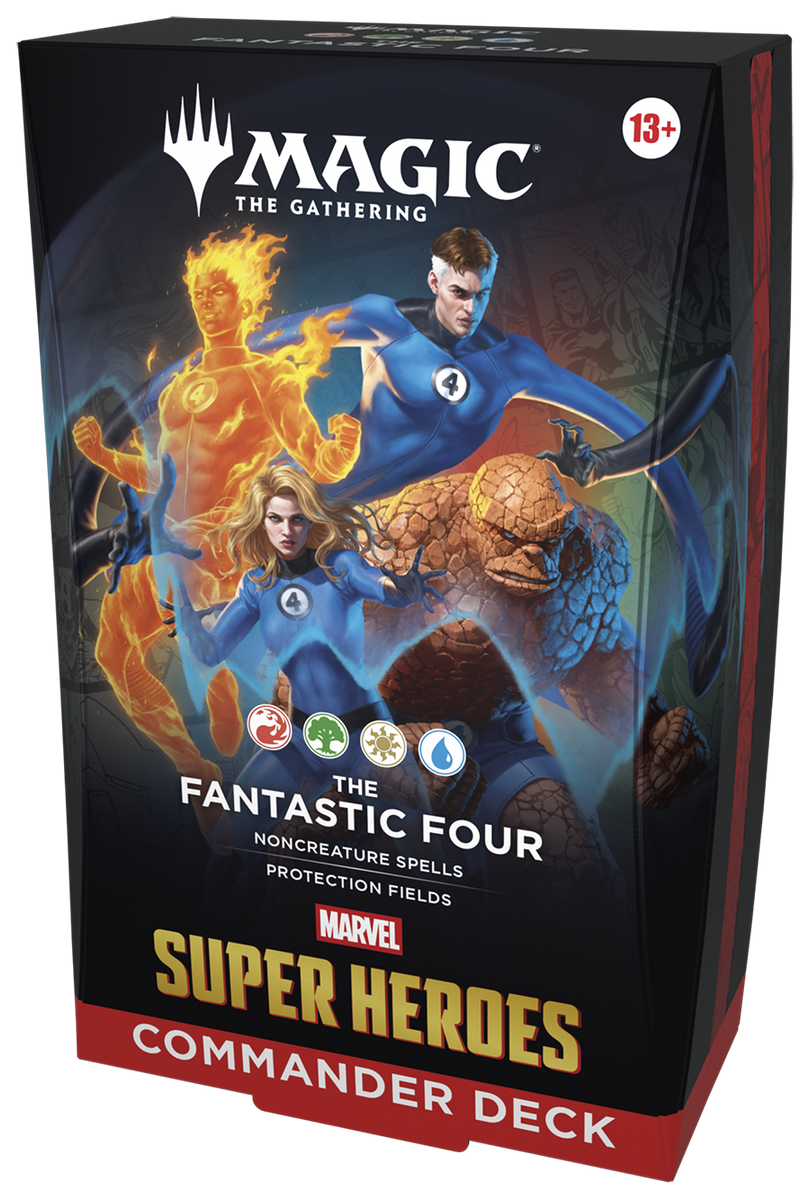 Magic Marvel Super Heroes The Fantastic Four Commander Deck Englisch