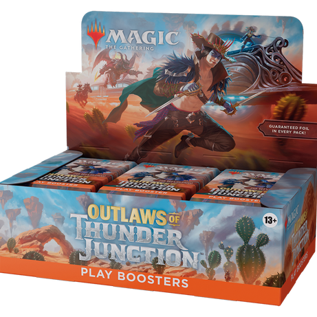 Magic: The Gathering – Outlaws of Thunder Junction – Play Booster – Display, zusätzliche offizielle Ansicht 3 (Englisch)