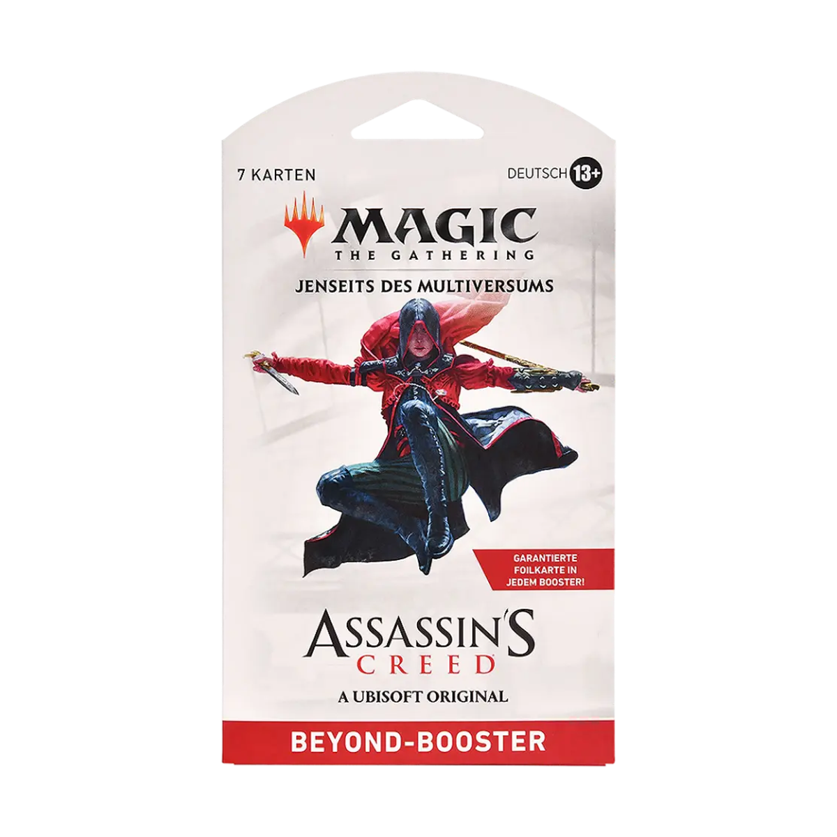 Magic: The Gathering – Assassin’s Creed Beyond-Booster (Sleeved) (DE) | 7 Karten pro Pack