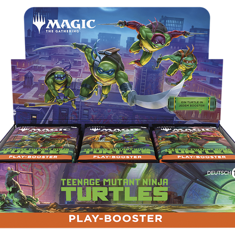 Magic: The Gathering – Teenage Mutant Ninja Turtles – Play-Booster (DE) – Display, zusätzliche offizielle Ansicht 2 (Deutsch)