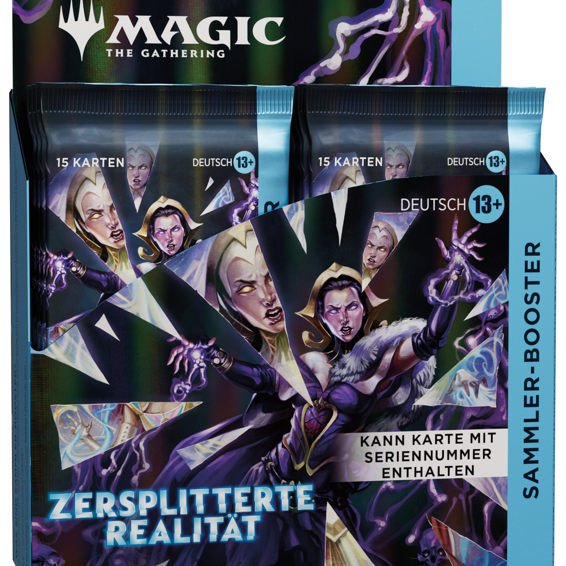 Magic: The Gathering – Zersplitterte Realität Sammler-Booster-Display – Deutsch