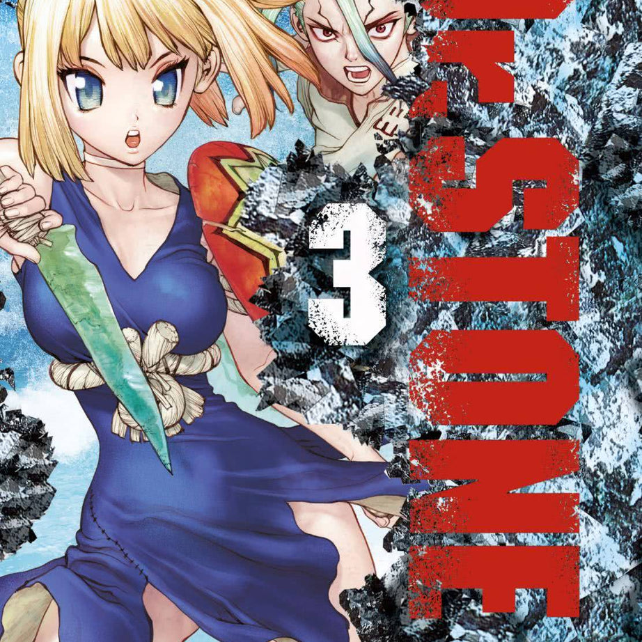 Dr. Stone 3 – deutsches Verlagscover