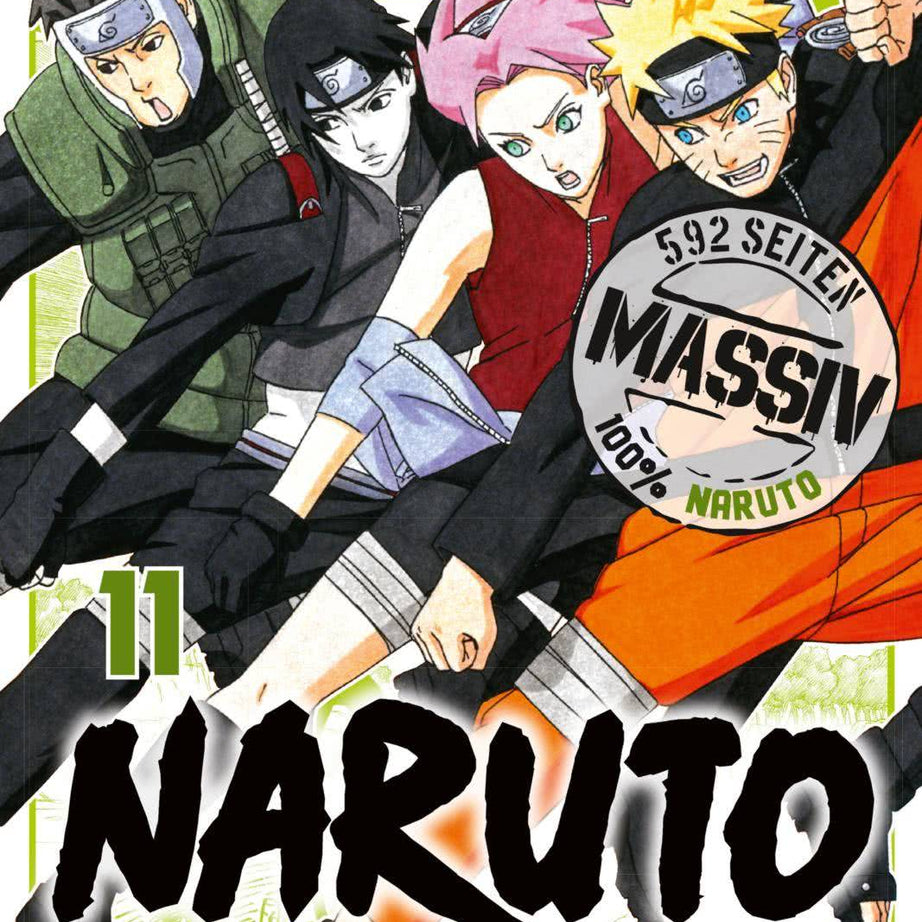 Naruto Massiv 11 – deutsches Verlagscover