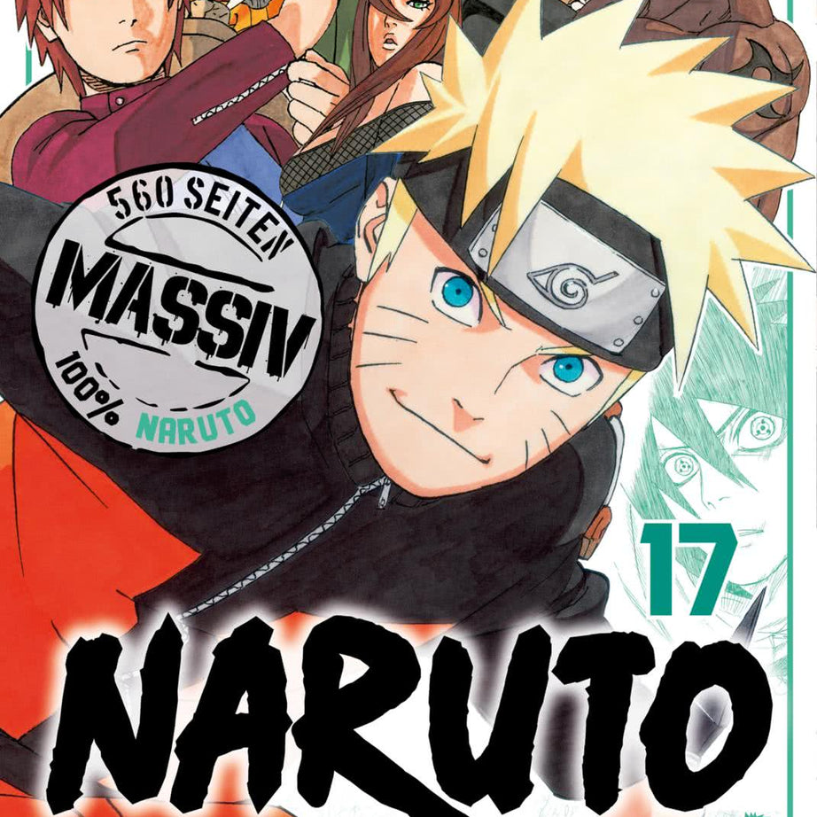 Naruto Massiv 17 – deutsches Verlagscover
