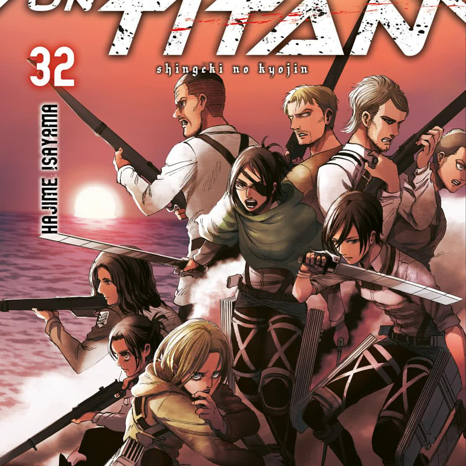 Attack on Titan 32 – deutsches Verlagscover