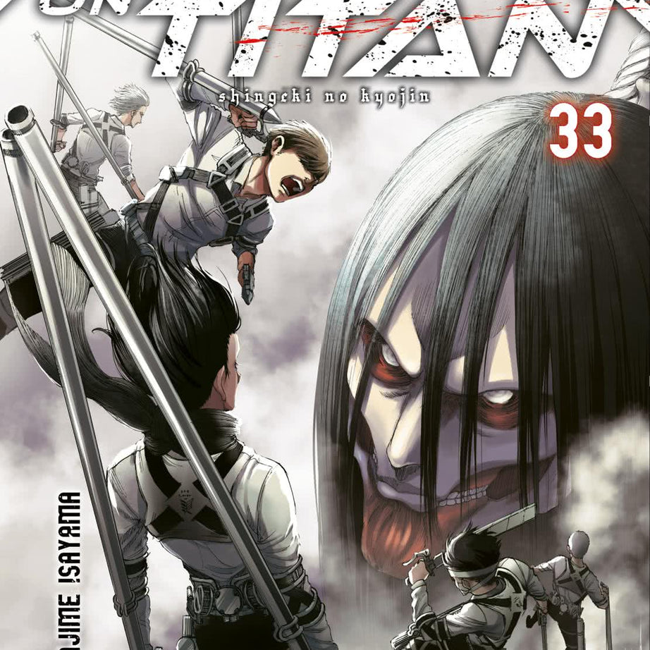 Attack on Titan 33 – deutsches Verlagscover