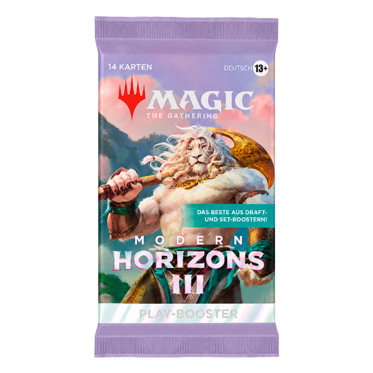 Magic Modern Horizons 3 Play Booster – Deutsch – transparenter Hintergrund