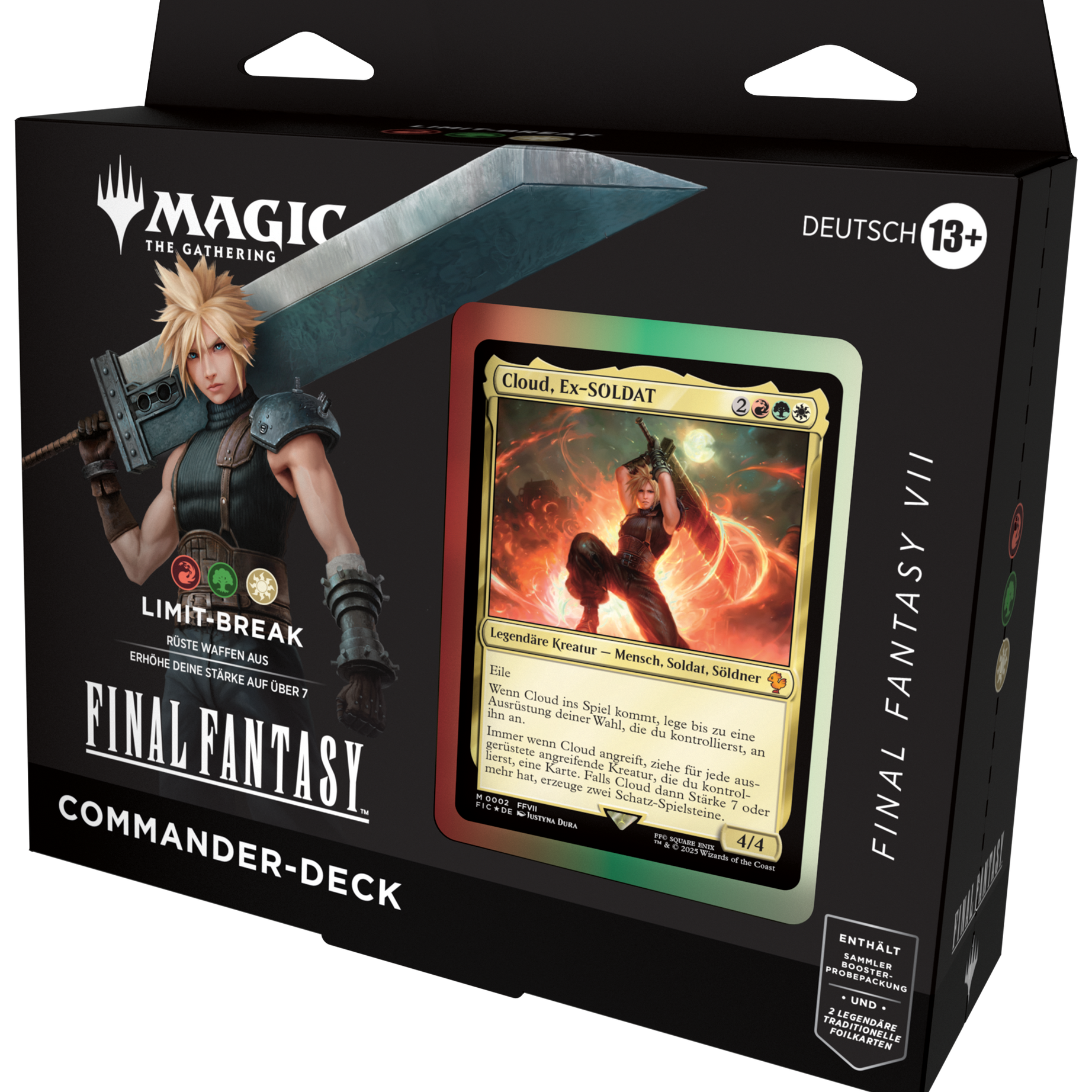 Final Fantasy Limit-Break Commander-Deck deutsch – Verpackung