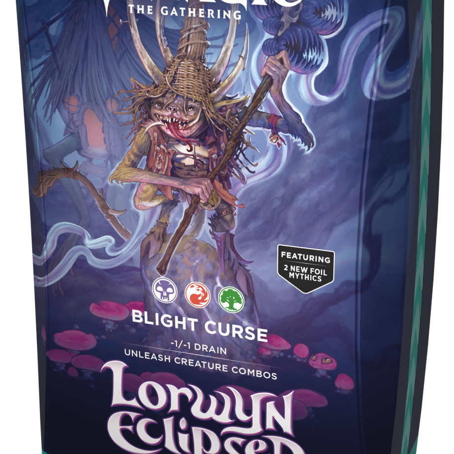 Lorwyn Eclipsed – Blight Curse Commander-Deck – englische Verpackung