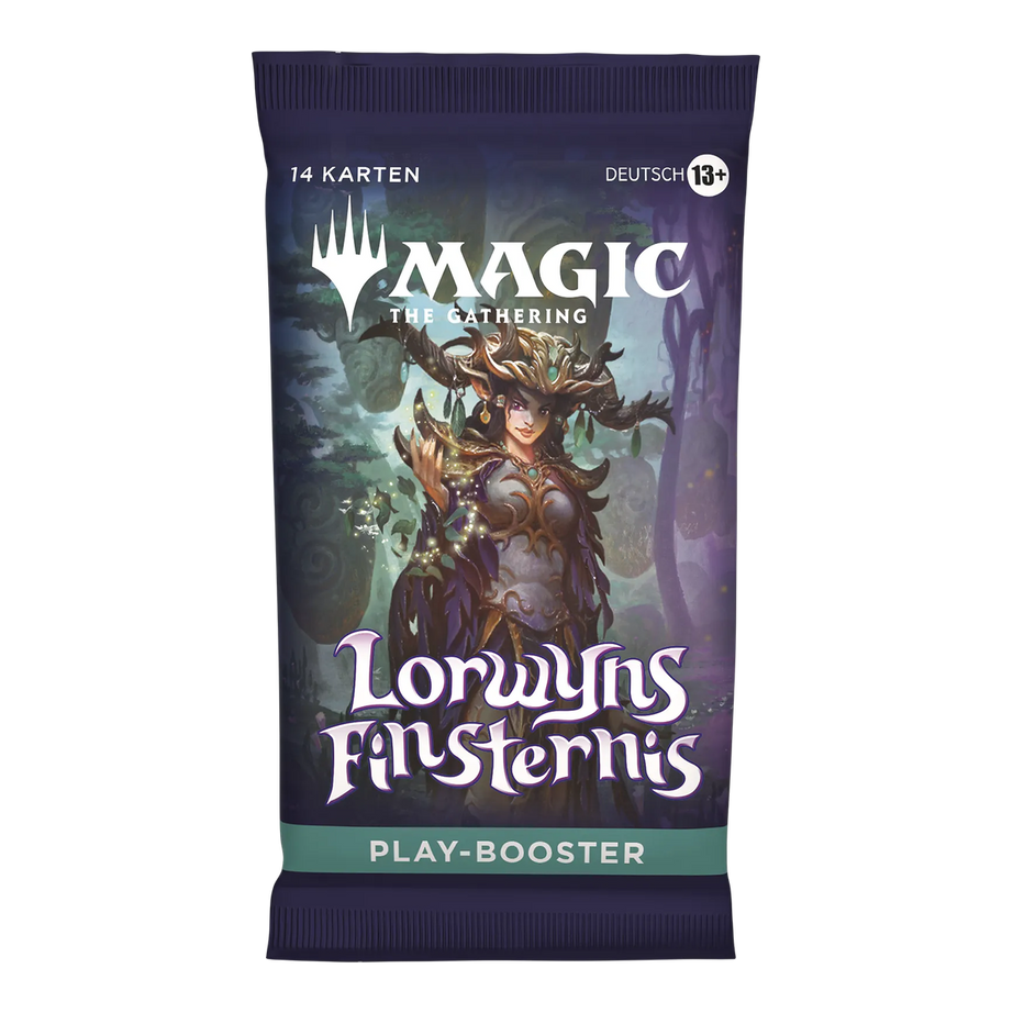 Magic The Gathering Lorwyns Finsternis Play Booster Deutsch – transparent