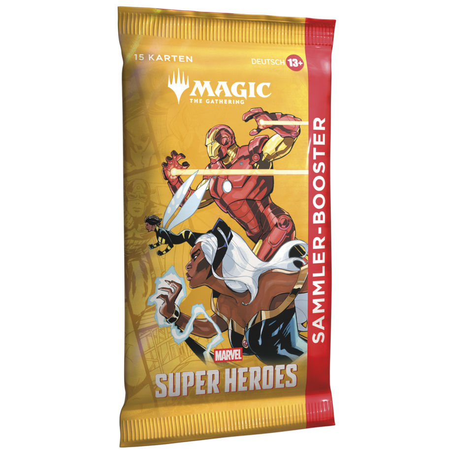 Magic: The Gathering Marvel Super Heroes Sammler-Booster – Deutsch