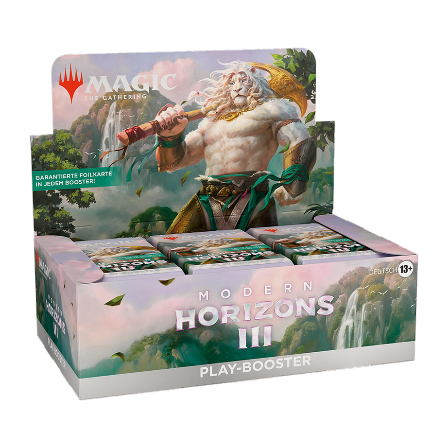 Magic Modern Horizons 3 Play Booster Display – Deutsch