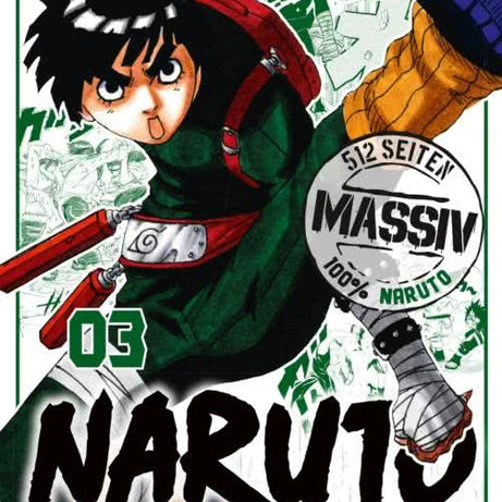 Naruto Massiv – Band 3 – deutsches Originalcover von Carlsen