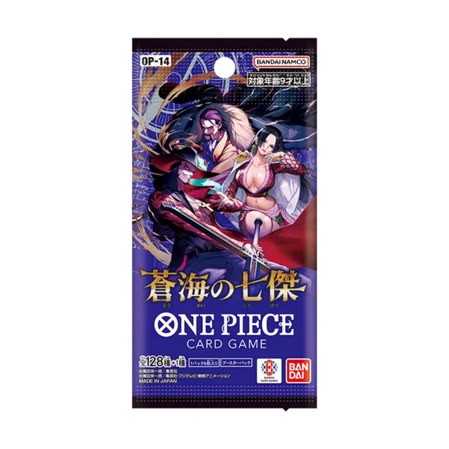 One Piece Card Game – OP14 The Azure Sea’s Seven – Booster Pack – JP