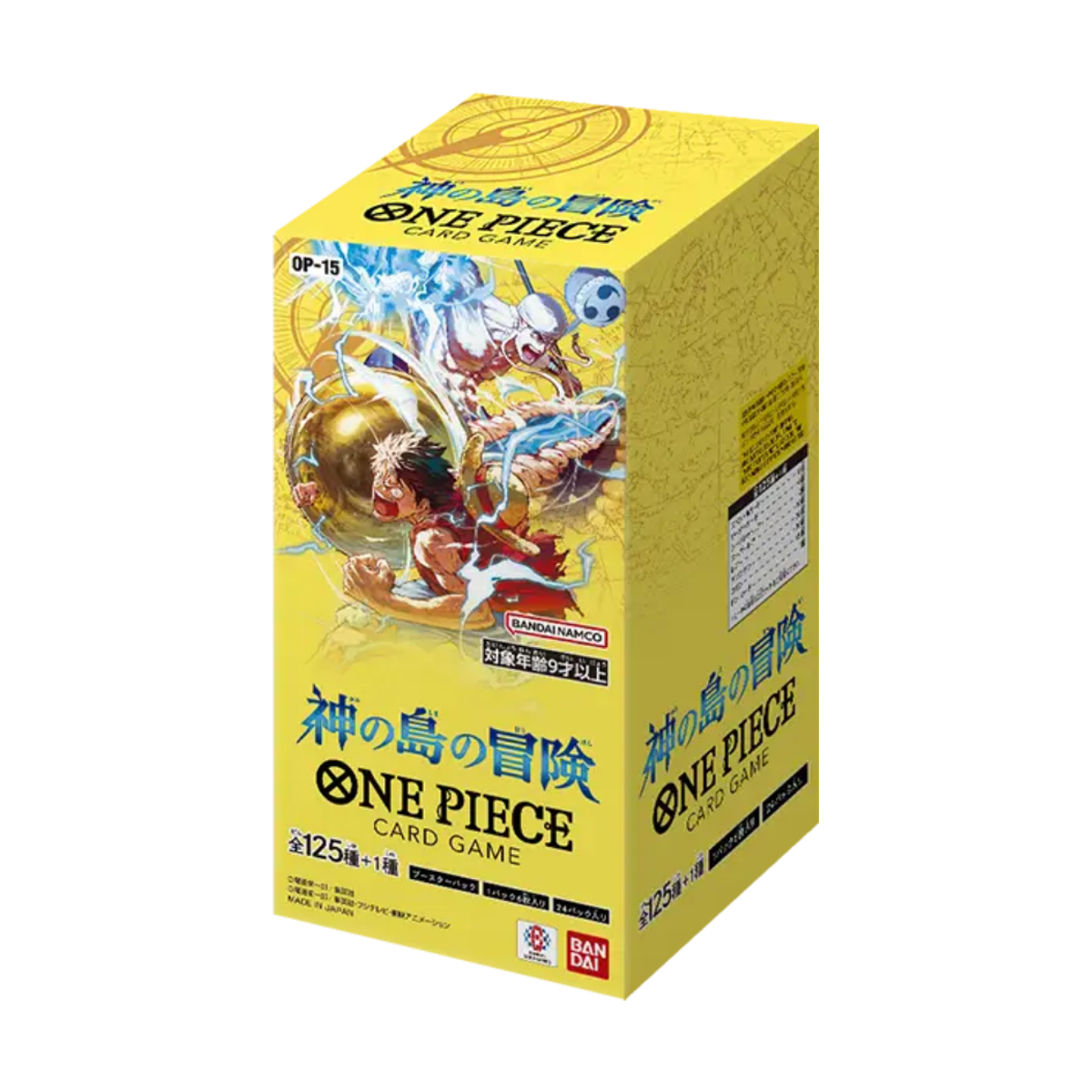 One Piece Card Game – OP15 Adventure on Kami’s Island – Booster Display (24 Packs) – JP
