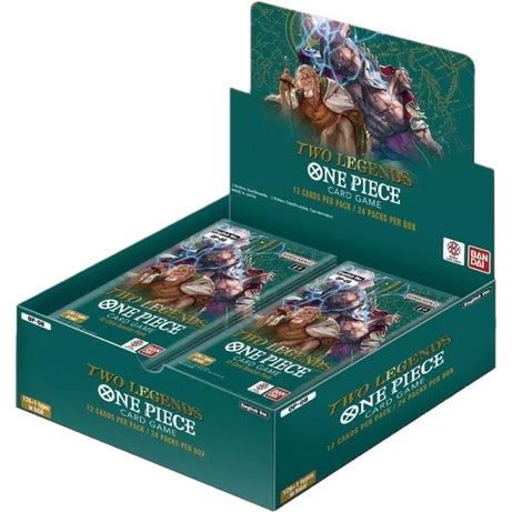 ONE PIECE CARD GAME - TWO LEGENDS BOOSTER DISPLAY OP - 08 (24 PACKS) - LAKE - CARDS