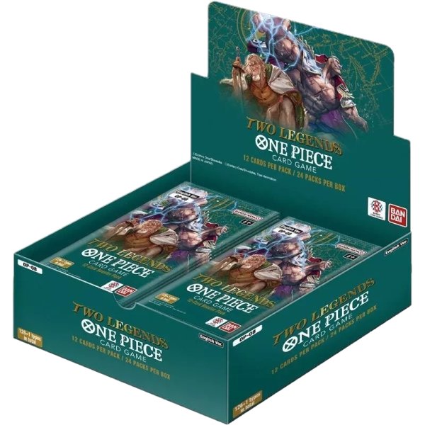 ONE PIECE CARD GAME - TWO LEGENDS BOOSTER DISPLAY OP - 08 (24 PACKS) - LAKE - CARDS