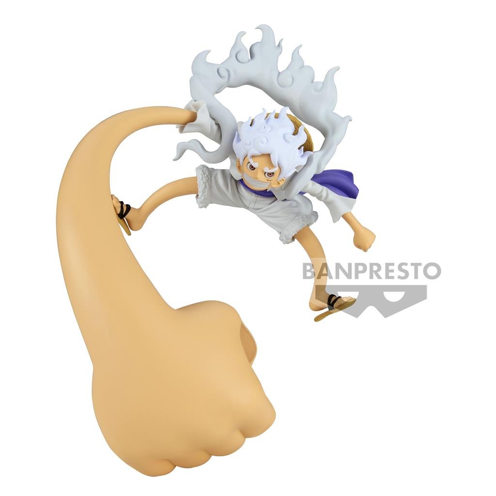 One Piece FL Monkey D. Luffy Gear 5 Vol.4 – Offizielle Banpresto Sammelfigur - LAKE - CARDS