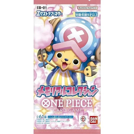 ONE PIECE MEMORIAL COLLECTION BOOSTER EB01 JAP - LAKE - CARDS