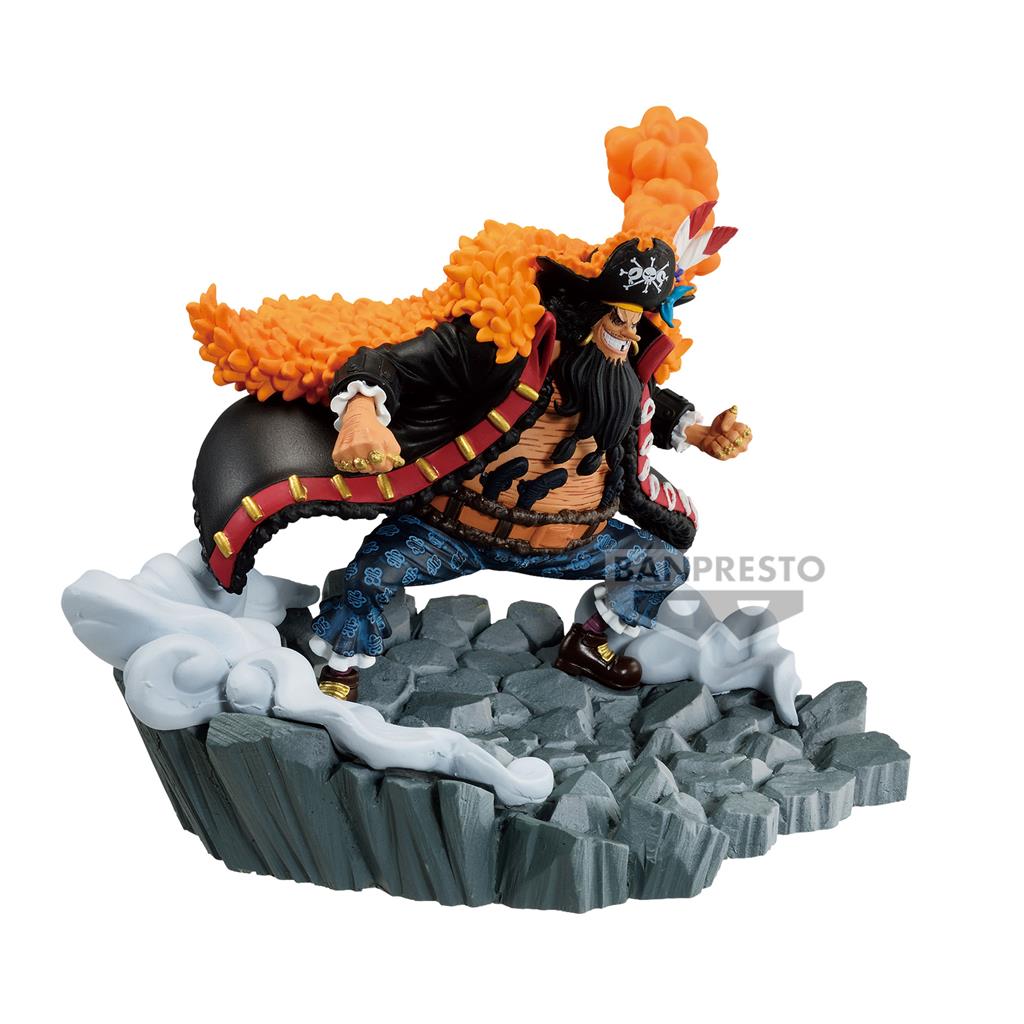One Piece Senkozekkei - Marshall D. Teach (Blackbeard) | Banpresto Sammelfigur - LAKE - CARDS