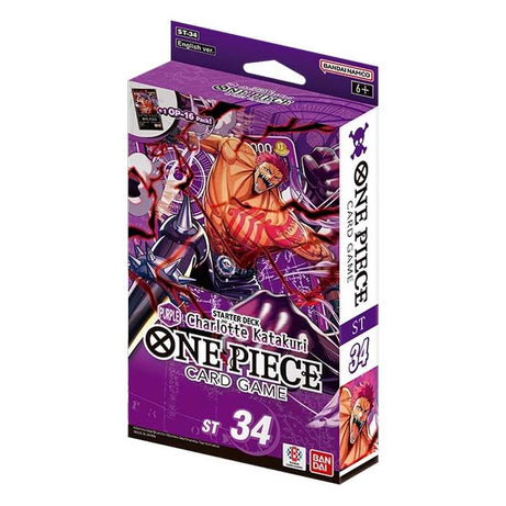 One Piece Card Game ST-34 Charlotte Katakuri Starter Deck Display Englisch