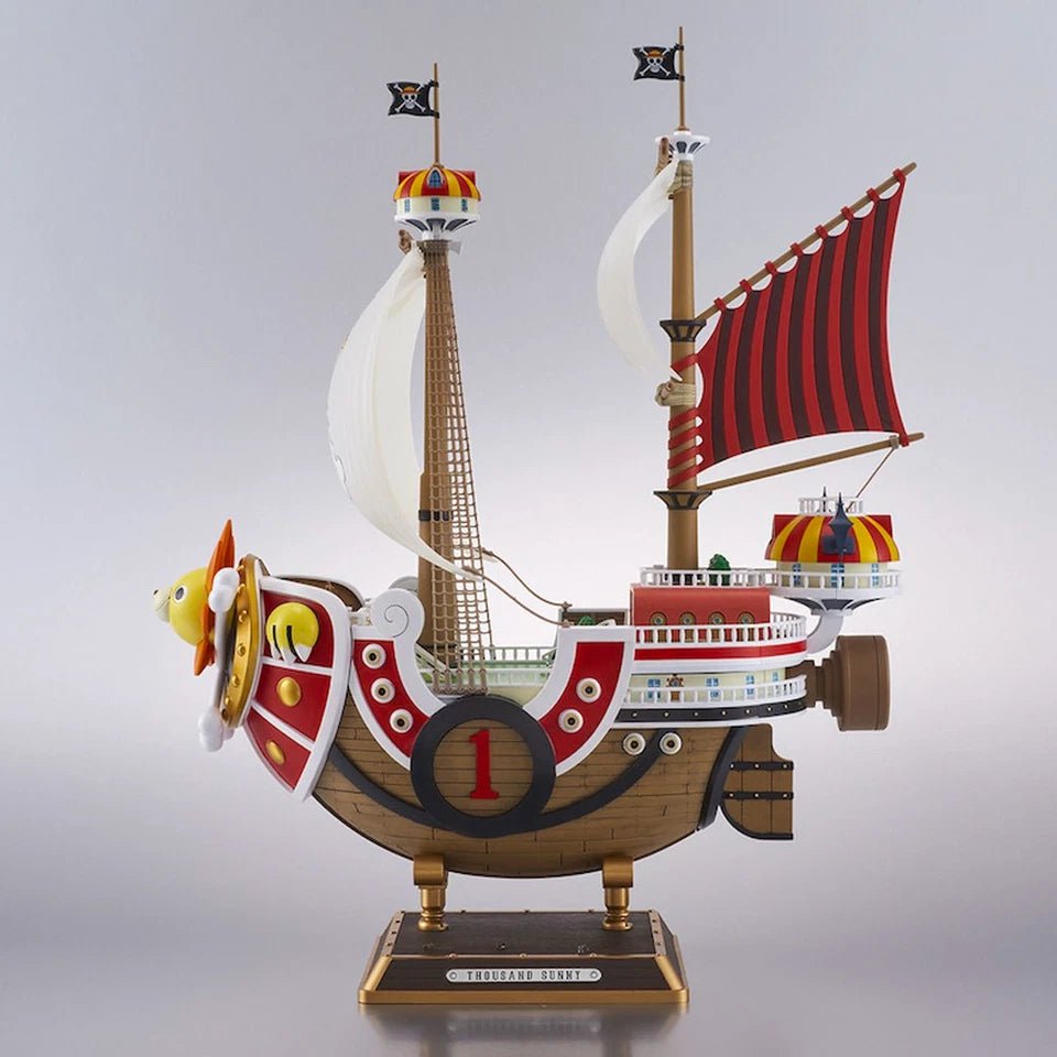 ONE PIECE - Thousand Sunny New World Ver. Modellbausatz | Detailliertes Schiff der Strohhut - Piraten - LAKE - CARDS