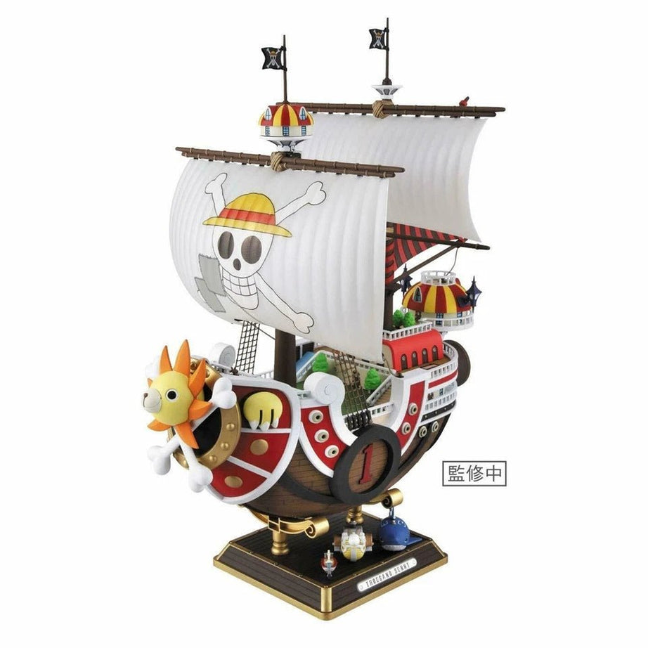 ONE PIECE - Thousand Sunny New World Ver. Modellbausatz | Detailliertes Schiff der Strohhut - Piraten - LAKE - CARDS