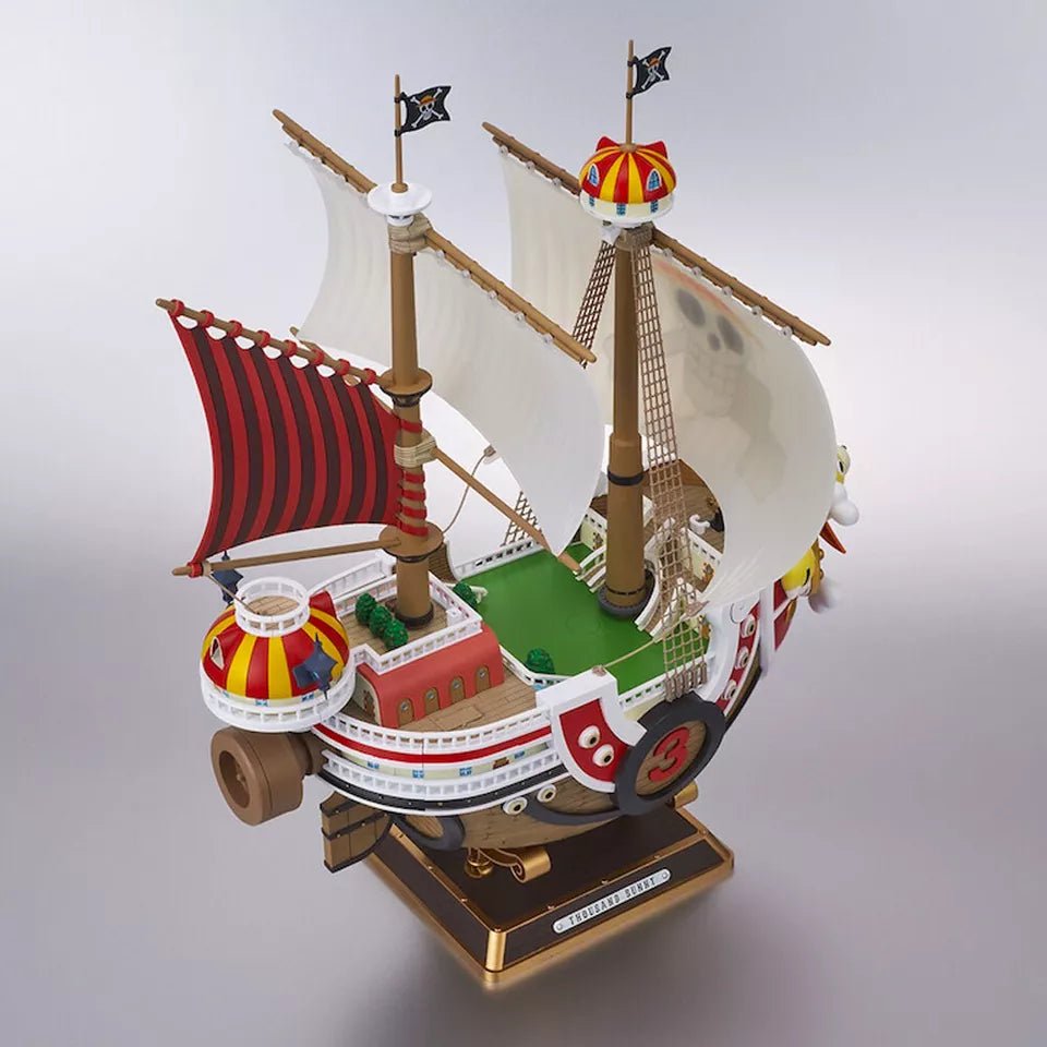 ONE PIECE - Thousand Sunny New World Ver. Modellbausatz | Detailliertes Schiff der Strohhut - Piraten - LAKE - CARDS