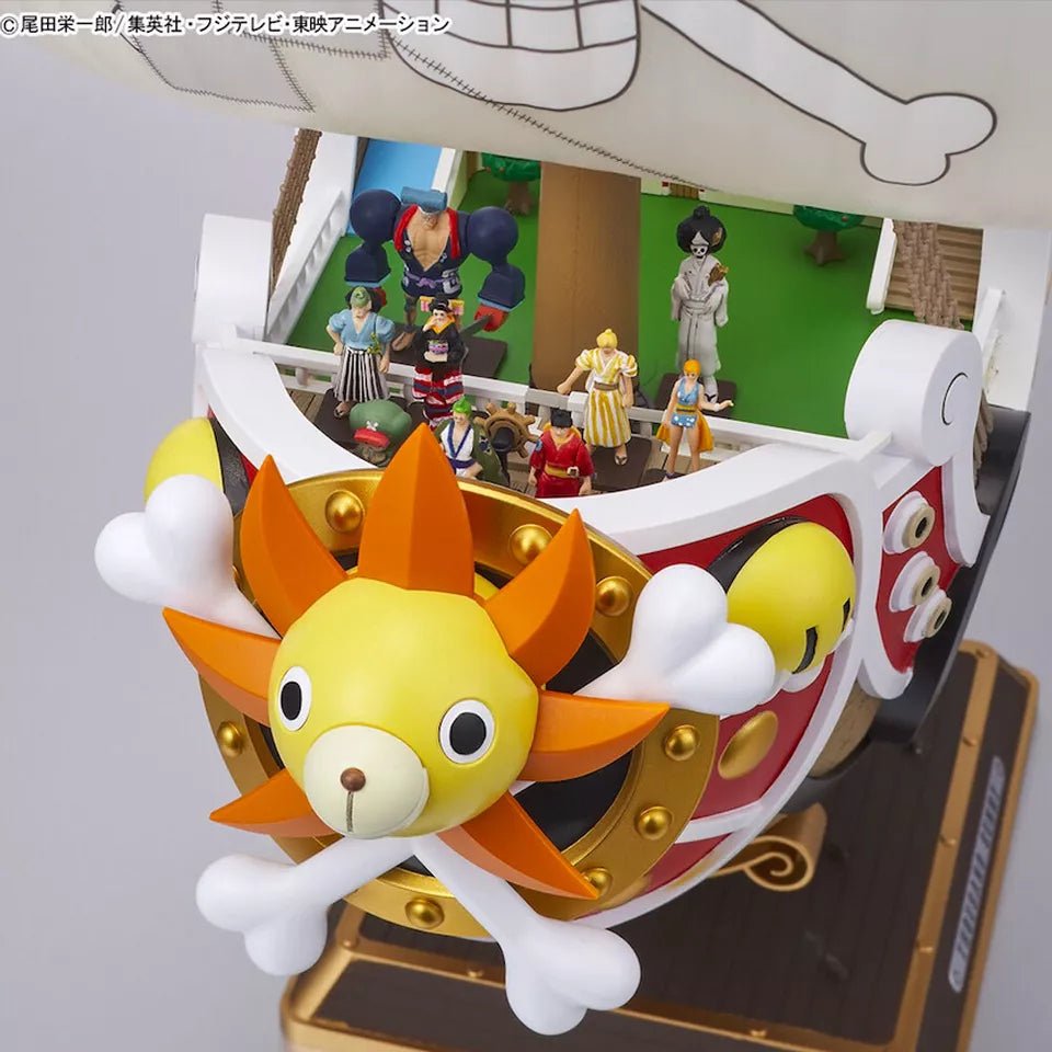 ONE PIECE - Thousand Sunny New World Ver. Modellbausatz | Detailliertes Schiff der Strohhut - Piraten - LAKE - CARDS