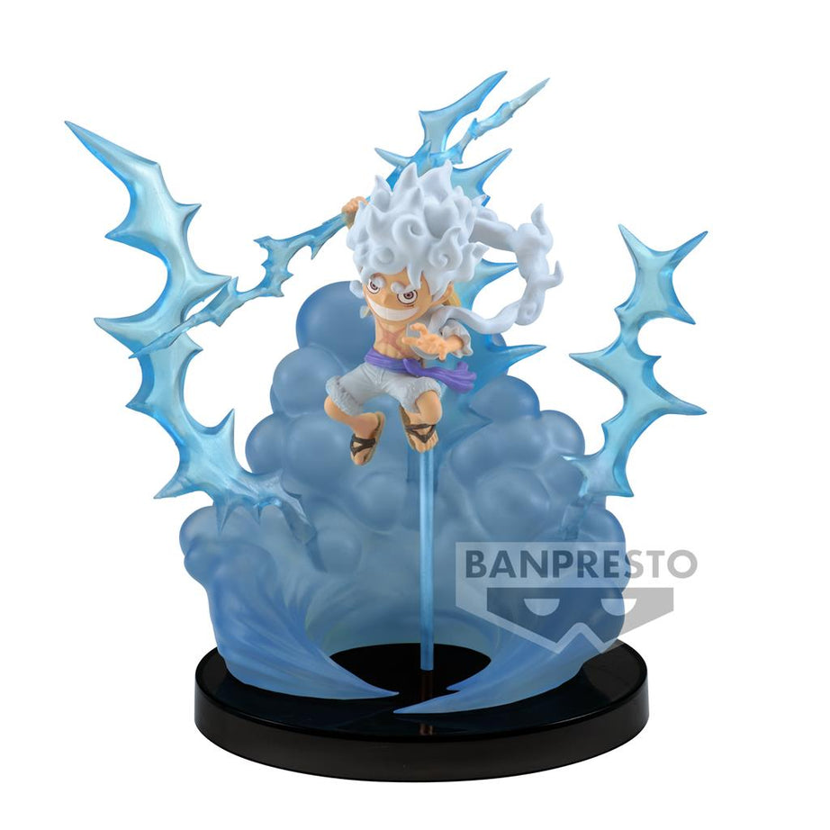 One Piece World Collectable Figure Special - Monkey D. Luffy Gear 5 | Banpresto Sammelfigur - LAKE - CARDS