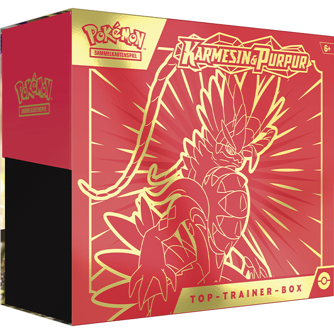 Pokemon TCG - Karmesin & Purpur Top-Trainer-Box Koraidon - DE