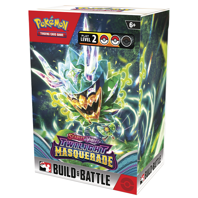 Pokémon TCG: Scarlet & Violet-Twilight Masquerade Build & Battle Box