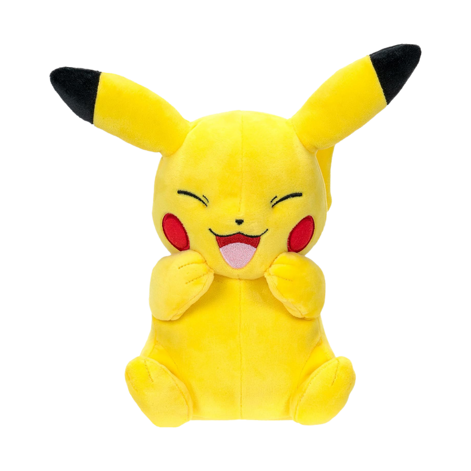 Pokémon Pikachu lachend Plüschtier – 20 cm