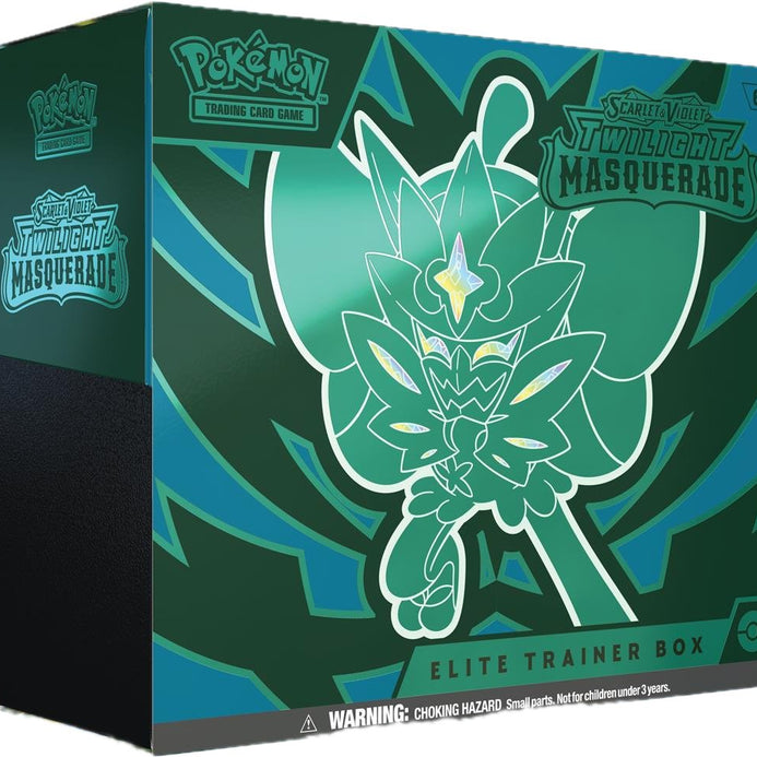 PKM - SCARLET & VIOLET 6 TWILIGHT MASQUERADE ELITE TRAINER BOX - EN - LAKE - CARDS