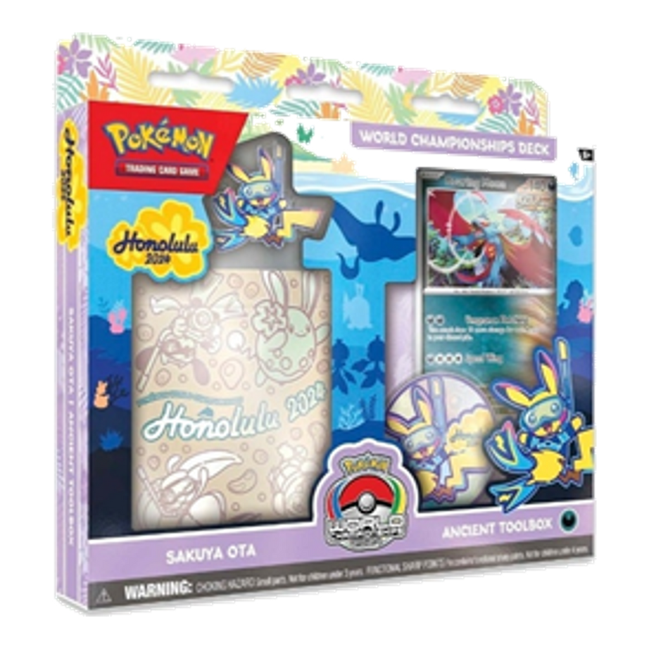 Pokémon TCG Weltmeisterschaftsdeck 2024 Ancient Toolbox / Donnersichel Sakuya Ota Deutsch
